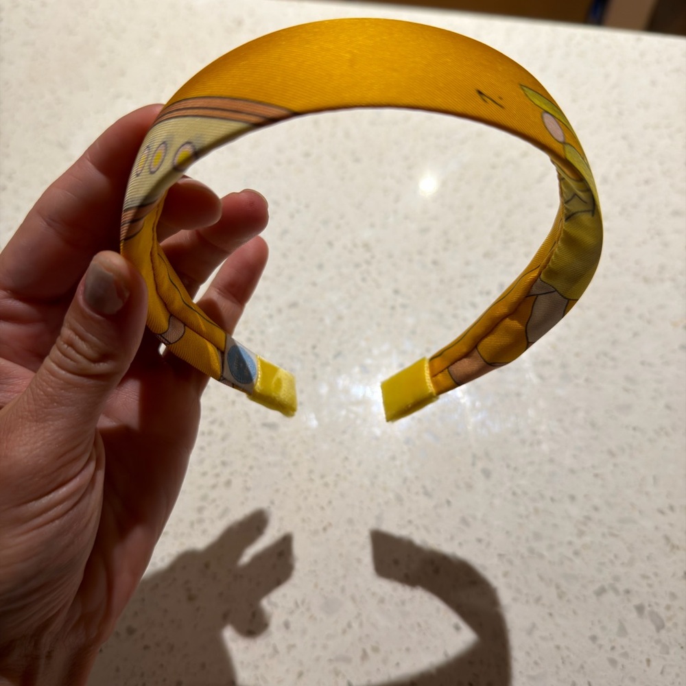Yellow Hermes Headband